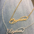 14K Nameplate Necklaces For Women