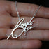 The Name Necklace For Girlfriend