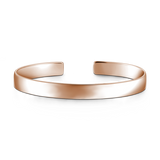925 Sterling Silver Personalized Engravable Bangle - Large