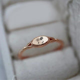 925 Sterling Silver Personalized Birth Flower Ring Wildflower Ring Gift for Mother