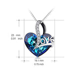 Heart Necklace ♥Jewelry Gifts for Women♥ Crystals from Crystal Jewelry