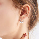 Huggie Hoop Earrings Sterling Silver Earrings Jewelry Gifts