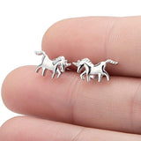 Unicorn Earrings Sterling Silver Gift for Women, Girls, Kids