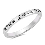 Copper/925 Sterling Silver Personalized Engraved Heart Script Ring