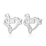 925 Sterling Silver Charming Stud Earring For Women