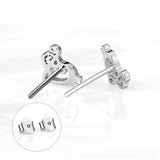925 Sterling Silver Charming Stud Earring For Women