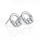 You Grab My Heart -925 Sterling Silver Stud Earring