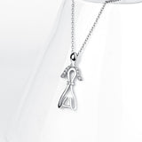 925 Sterling Silver Jewelry Pendant with Chain for Women Daughter Girlfriend