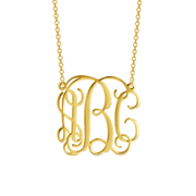 Copper PersonalizedMonogram Necklace Adjustable 18”-20”