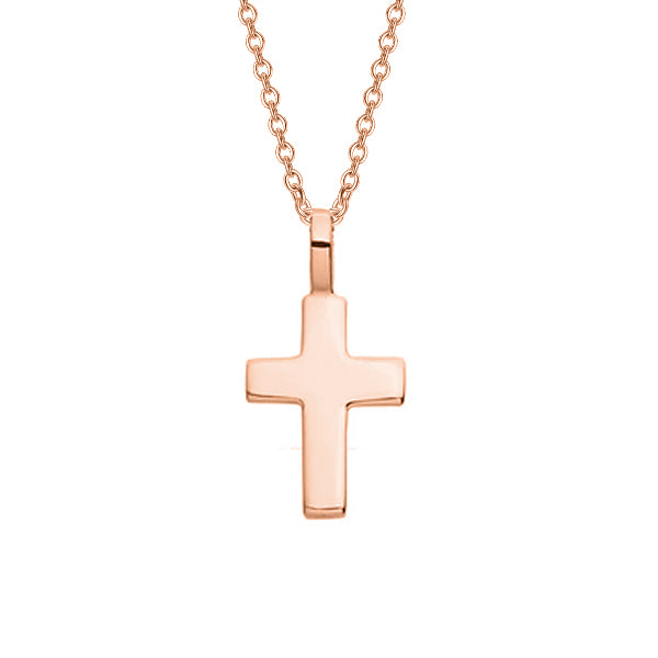 925 Sterling Silver Personalized Cross Necklace- Adjustable 18”-20”