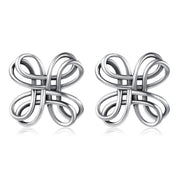 925 Sterling Silver Special China Knot Studs