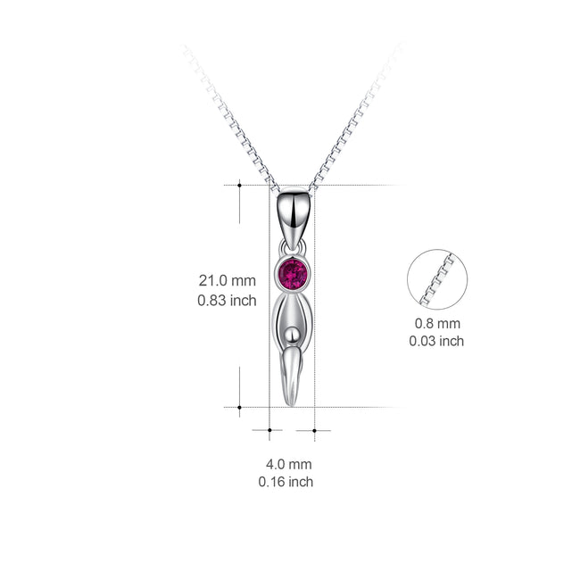 925 Sterling Silver Super Cool Pendant Necklace For Women