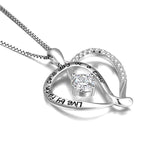 Be Yourself-Love Heart Fashion Jewelry Sterling Silver Necklace