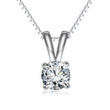 925 Sterling Silver Fashion Elegant Fine Jewels Necklace